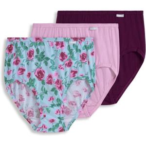 imageJockey Womens Underwear Elance Brief  3 PackBlushberry