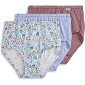 imageJockey Womens Underwear Elance Brief  3 PackMythos Garden
