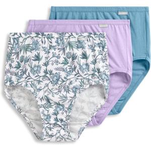 imageJockey Womens Underwear Elance Brief  3 PackWyndham Floral
