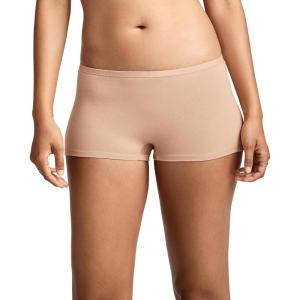 imageJockey Womens Underwear Organic Cotton Stretch BoyshortLight