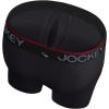 image:imageJockey Mens Underwear Chafe Proof Pouch Microfiber 85 Long Leg Boxer BriefBlack