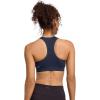 image:imageJockey Womens Bra Seamfree Mid Impact Zip Front Sports BraJockey Blue