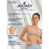 image:imageJockey Womens Bra Seamfree Mid Impact Zip Front Sports BraJockey Blue
