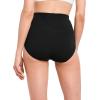 image:imageJockey Womens Shapewear Skimmies Cotton Stretch 360 Tummy Smoothing Brief  3 PackBlackLight