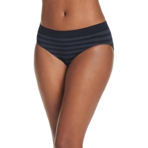 image:imageJockey Womens Underwear Matte amp Shine Seamfree HipsterBlack