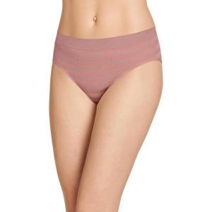 image:imageJockey Womens Underwear Matte amp Shine Seamfree HipsterSoft Plum