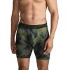 image:imageJockey Mens Underwear Active Microfiber 9 Long Leg Boxer Brief  3 PackBlack Spruce