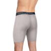 image:imageJockey Mens Underwear Active Microfiber 9 Long Leg Boxer Brief  3 PackNavyQuartzNavy