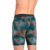 image:imageJockey Mens Underwear Active Microfiber 9 Long Leg Boxer Brief  3 PackTropical CoralJagged Bayou OmbreBlack