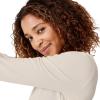 image:imageJockey Womens Activewear EVERACTIVE Long Sleeve Crew Neck TeeSandy Heather