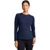 image:imageJockey Womens Activewear EVERACTIVE Long Sleeve Crew Neck TeeJockey Blue