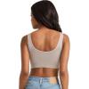 image:imageJockey Womens Bra Seamfree Back Smoothing BraletteGrey Seed