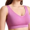 image:imageJockey Womens Bra Seamfree Back Smoothing BraletteLavender Purple