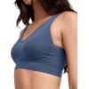 image:imageJockey Womens Bra Seamfree Back Smoothing BraletteNocturne Blue