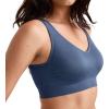 image:imageJockey Womens Bra Seamfree Back Smoothing BraletteNocturne Blue