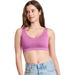 image:imageJockey Womens Bra Seamfree Back Smoothing BraletteLavender Purple