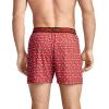 image:imageJockey Mens Underwear Active Microfiber 45 BoxerRed Lights