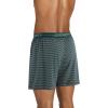 image:imageJockey Mens Underwear Active Microfiber 45 BoxerSlim Grey Stripe