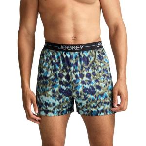 image:imageJockey Mens Underwear Active Microfiber 45 BoxerIncited Ikat