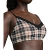 image:imageJockey Womens Bra Soft Stretch Lace Microfiber BraletteCozy Bay Plaid