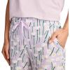image:imageJockey Womens Sleepwear Organic Cotton Stretch CapriDaisy Strand