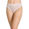 image:imageJockey Womens Underwear Plus Size Elance French Cut  3 PackParadise PeachPeach Garden GeoEcho Blue