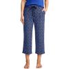 image:imageJockey Womens Sleepwear Organic Cotton Stretch CapriNavy Stars