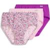 image:imageJockey Womens Underwear Plus Size Elance French Cut  3 PackLavender Meadow