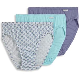 image:imageJockey Womens Underwear Elance Breathe Brief  3 PackSeaWinter SprigHydrangea
