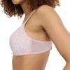 image:imageJockey Womens Bra Smooth amp Sleek Microfiber Demi Coverage Wirefree TShirt BraTempest Leopard