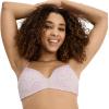 image:imageJockey Womens Bra Smooth amp Sleek Microfiber Demi Coverage Wirefree TShirt BraTempest Leopard
