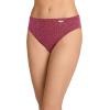 image:imageJockey Womens Underwear Plus Size Elance French Cut  3 PackCactus PineSmall Blizzard DotDiamond White Mistletoe