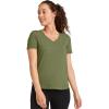 image:imageJockey Womens Activewear EVERACTIVE VNeck TeeMarsh Heather