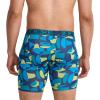 image:imageJockey Mens Underwear ActiveStretch 7 Long Leg Boxer Brief  6 PackSpearmintCrisp GeoTrue Navy