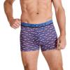 image:imageJockey Mens Underwear True Style 4 Trunk  3 PackFlamingo GeoTrue NavyDetail Stripe