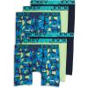 image:imageJockey Mens Underwear ActiveStretch 7 Long Leg Boxer Brief  6 PackSpearmintCrisp GeoTrue Navy
