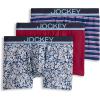 Funky Marina Floral/Red Pear/Soft Blue Fall Stripe