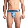 image:imageJockey Mens Underwear Sport Stability Pouch Microfiber String BikiniBlue Stones