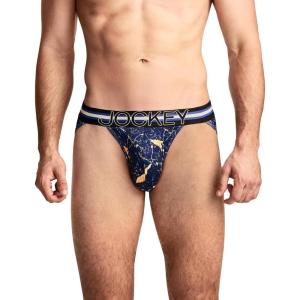image:imageJockey Mens Underwear Sport Stability Pouch Microfiber String BikiniMarbled Navy