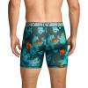 image:imageJockey Mens Underwear Active Microfiber 5 Boxer BriefRemembrance Teal