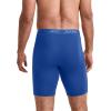 image:imageJockey Mens Underwear Chafe Proof Pouch Ultra Soft Modal 85 Long Leg Boxer Brief  3 PackBlue Sunset