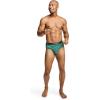 image:imageJockey Mens Underwear Lightweight Cotton Blend Brief  5 PackFirewood Stripe