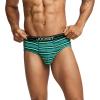 image:imageJockey Mens Underwear Lightweight Cotton Blend Brief  5 PackFirewood Stripe
