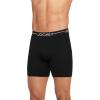 image:imageJockey Mens Underwear Organic Cotton Stretch 65 Boxer Brief  3 PackBlack