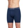 image:imageJockey Mens Underwear Organic Cotton Stretch 65 Boxer Brief  3 PackLake SkyTornado BlueInk Well