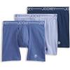 image:imageJockey Mens Underwear Organic Cotton Stretch 65 Boxer Brief  3 PackLake SkyTornado BlueInk Well