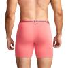 image:imageJockey Mens Underwear Organic Cotton Stretch 65 Boxer Brief  3 PackSky Bloom