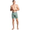image:imageJockey Mens Underwear Organic Cotton Stretch 95 Long Leg Boxer Brief  3 PackEvergreen Mist