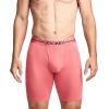 image:imageJockey Mens Underwear Organic Cotton Stretch 95 Long Leg Boxer Brief  3 PackSky Bloom