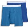 image:imageJockey Mens Underwear Pouch 5 Boxer Brief  2 PackOcean BlueJust Blue